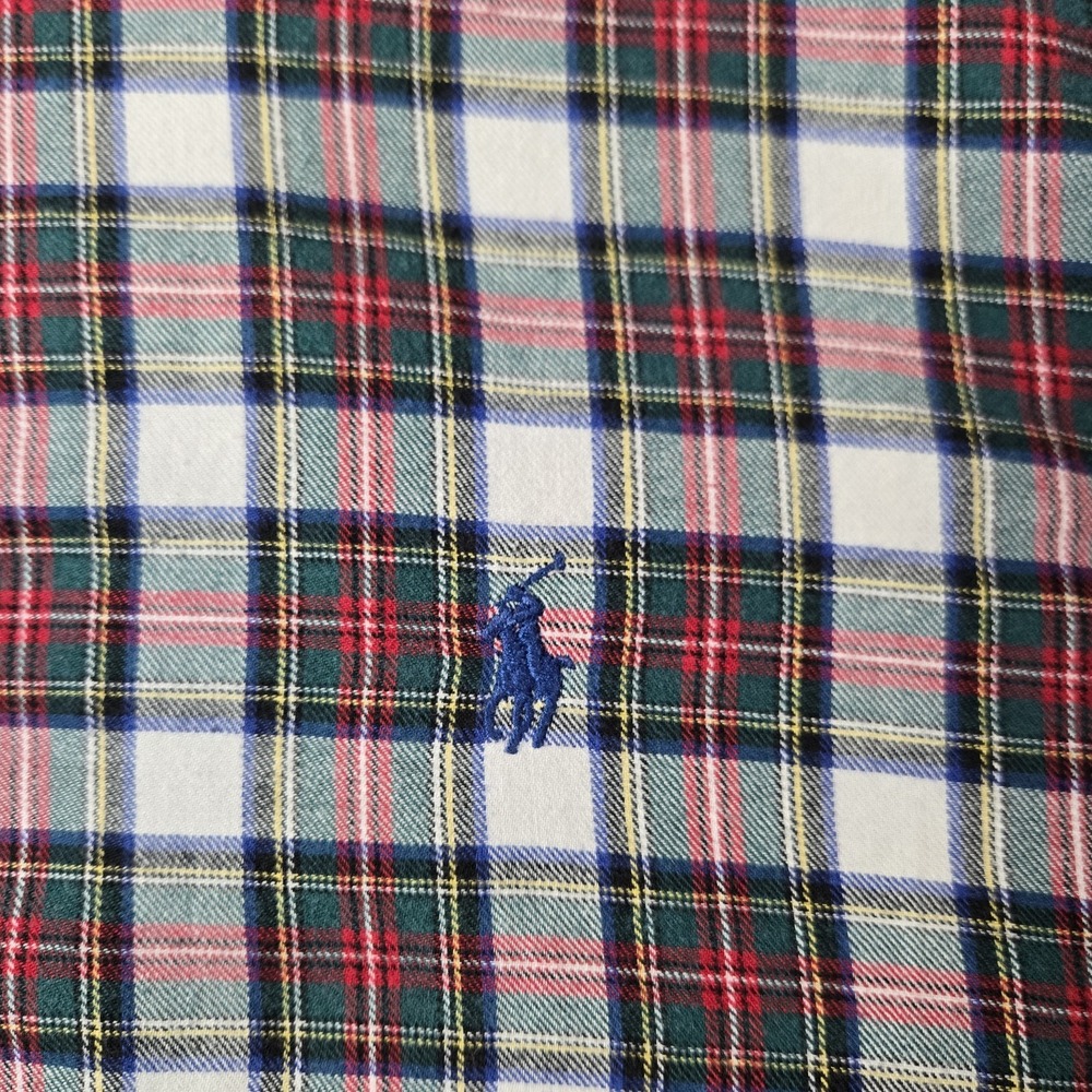 Vintage Ralph‎ Lauren  Long Sleeve Button Down Shirt Mens XL Plaid - Picture 2 of 7